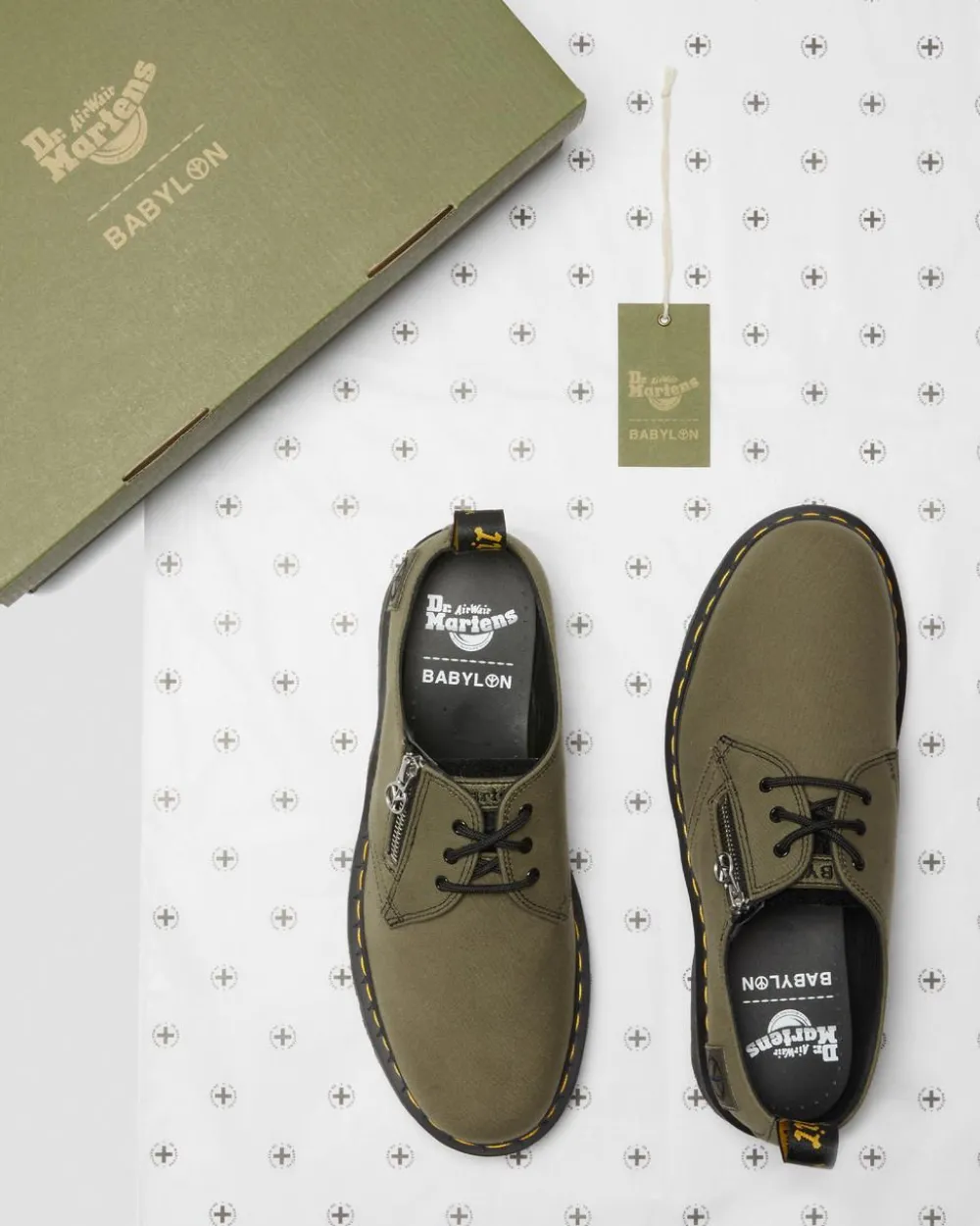 1461 Babylon Canvas -NahkaKengät*Dr. Martens Shop