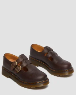 8065 Crazy Horse Leather Mary Jane -Kengät*Dr. Martens Outlet