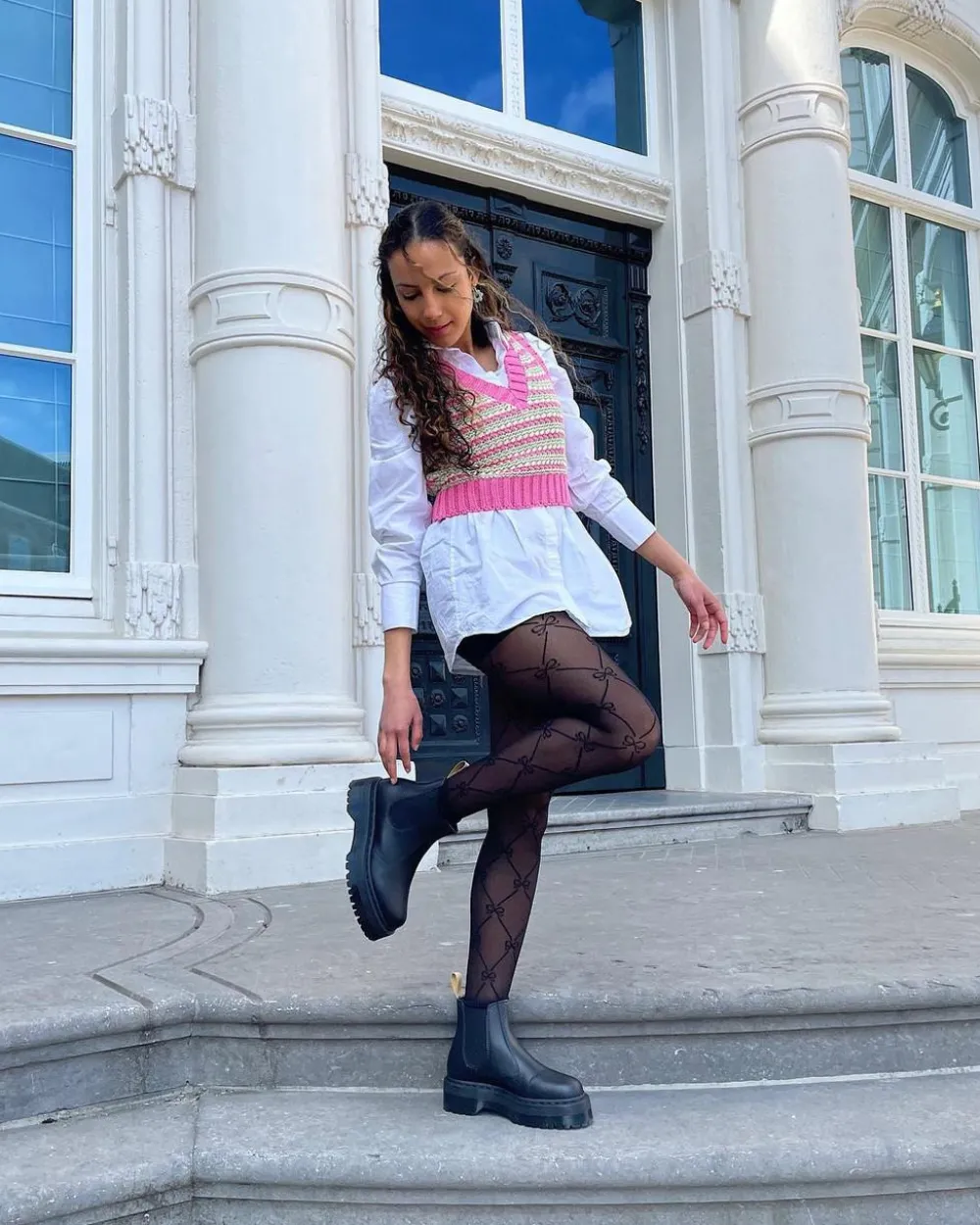 2976 Felix Vegan Platform Chelsea -Bootsit*Dr. Martens Cheap