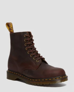 1460 Pascal Waxed Full Grain Leather Lace Up -Maiharit*Dr. Martens Shop