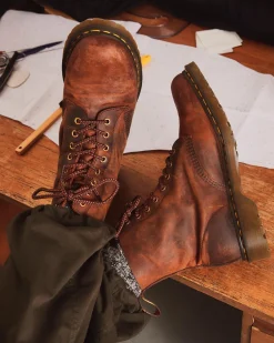 1460 Pascal Waxed Full Grain Leather Lace Up -Maiharit*Dr. Martens Shop