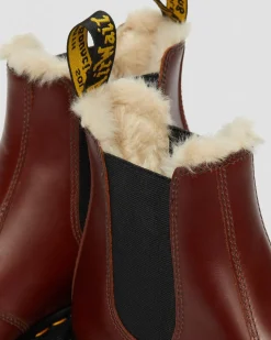 2976 Quad Faux Fur Lined Platform -Maiharit*Dr. Martens Clearance
