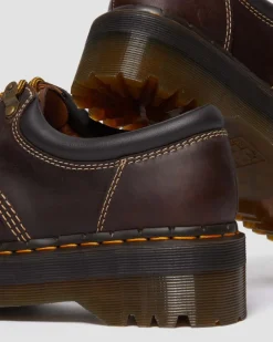 8053 Quad Ii Crazy Horse Leather Platform -Kengät*Dr. Martens Hot