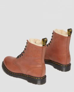 1460 Serena Faux Fur Lined Leather Lace Up -Maiharit*Dr. Martens Best Sale