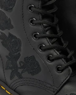 1460 Vonda Mono Floral Rose Leather Lace Up -Maiharit*Dr. Martens Sale