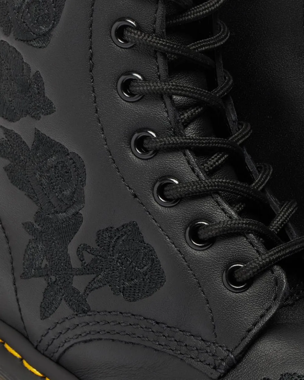 1460 Vonda Mono Floral Rose Leather Lace Up -Maiharit*Dr. Martens Sale