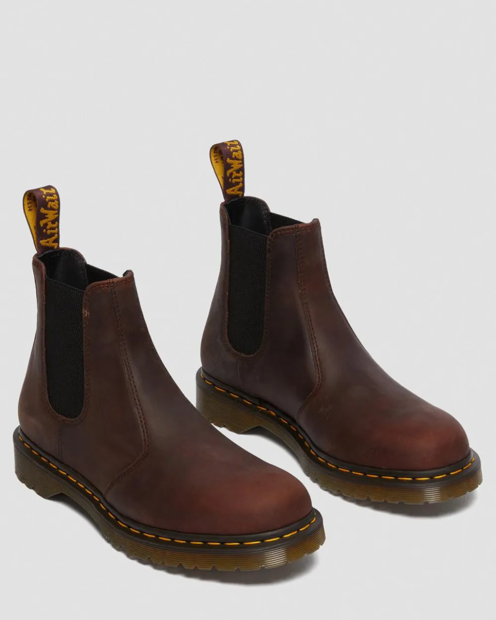 2976 Waxed Full Grain Zip Leather Chelsea -Bootsit*Dr. Martens Best Sale
