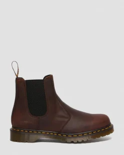 2976 Waxed Full Grain Zip Leather Chelsea -Bootsit*Dr. Martens Best Sale