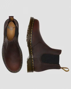 2976 Waxed Full Grain Zip Leather Chelsea -Bootsit*Dr. Martens Best Sale