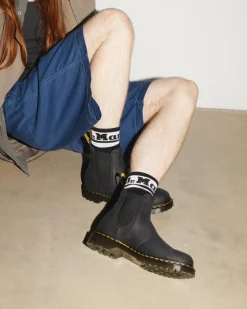 2976 Waxed Full Grain Zip Leather Chelsea -Bootsit*Dr. Martens Shop