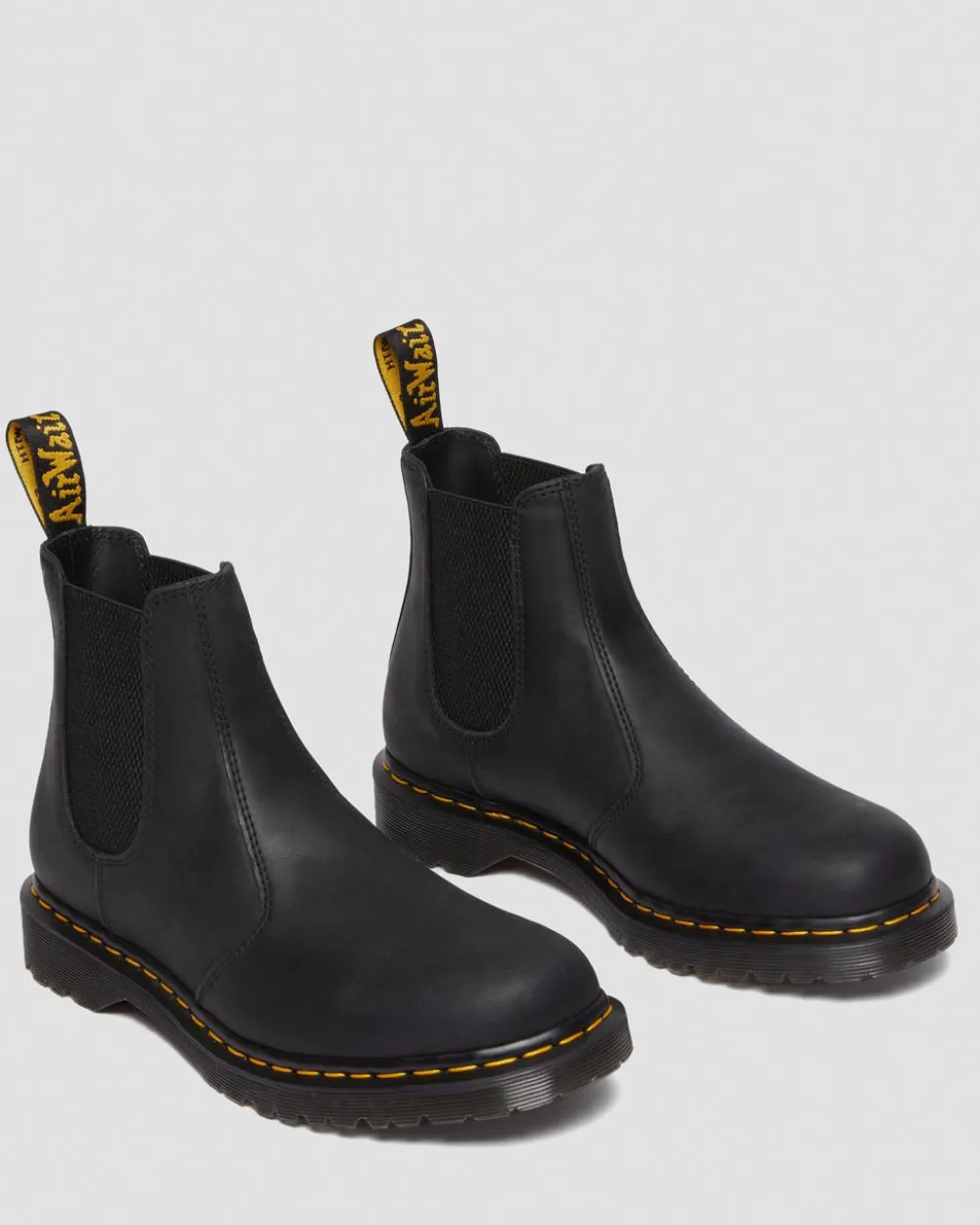 2976 Waxed Full Grain Zip Leather Chelsea -Bootsit*Dr. Martens Shop