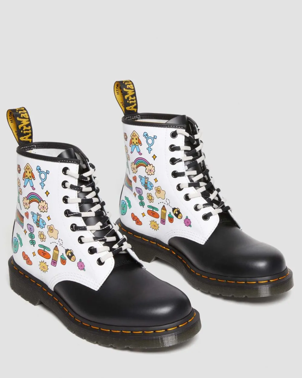 1460 Wednesday Holmes Pride Smooth -Nahkamaiharit*Dr. Martens New