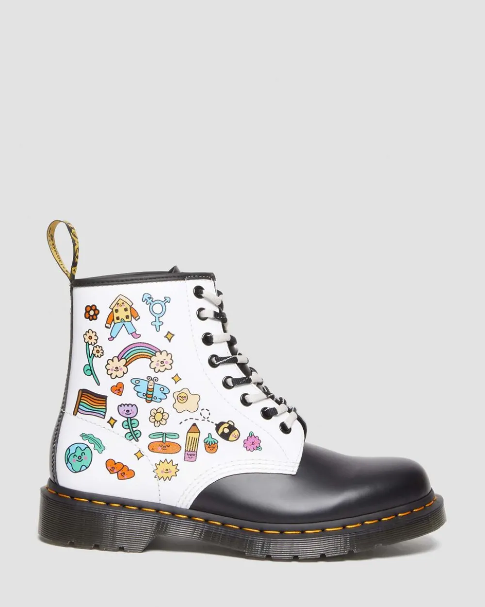 1460 Wednesday Holmes Pride Smooth -Nahkamaiharit*Dr. Martens New