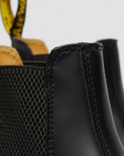 2976 Yellow Stitch Smooth Leather Chelsea -Bootsit*Dr. Martens Cheap