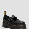 Addina Flower Buckle -Nahkaplatformit*Dr. Martens Hot