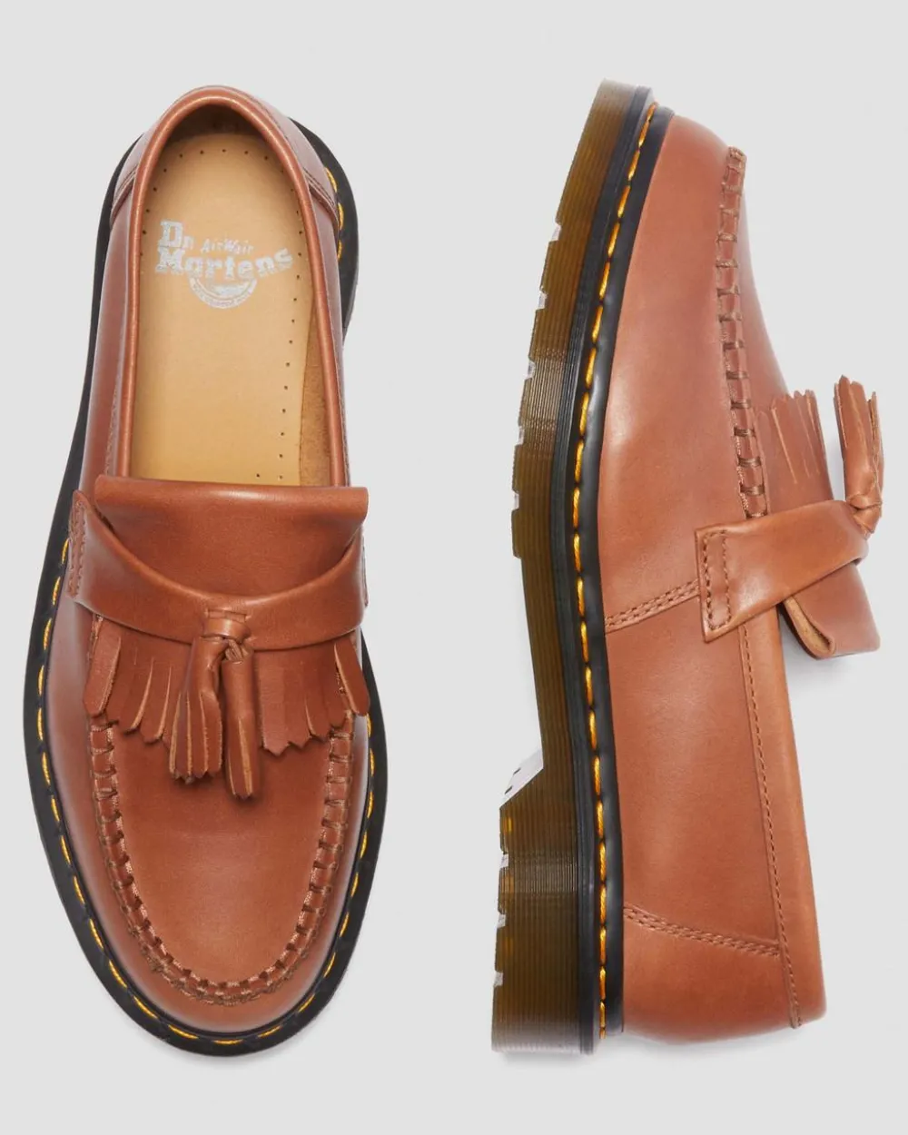 Adrian Carrara Leather Tassel -Loaferit*Dr. Martens Outlet