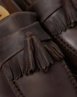 Adrian Crazy Horse Leather Tassel -Loaferit*Dr. Martens New