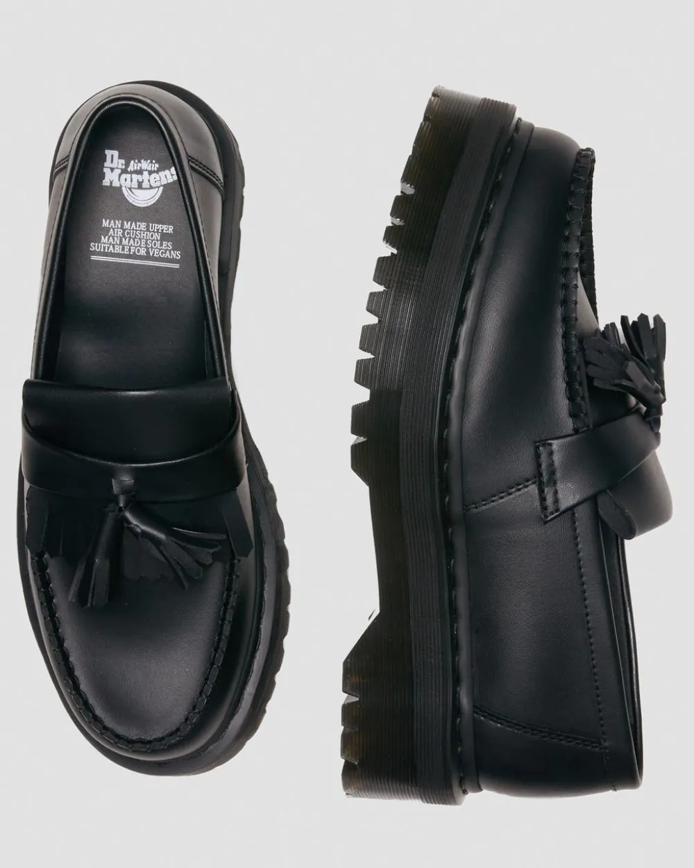 Adrian Quad Felix Vegan Platform Tassel -Loaferit*Dr. Martens Cheap