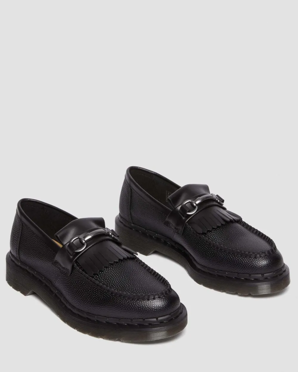 Adrian Snaffle Pebble Grain Leather Kiltie -Loaferit*Dr. Martens Clearance