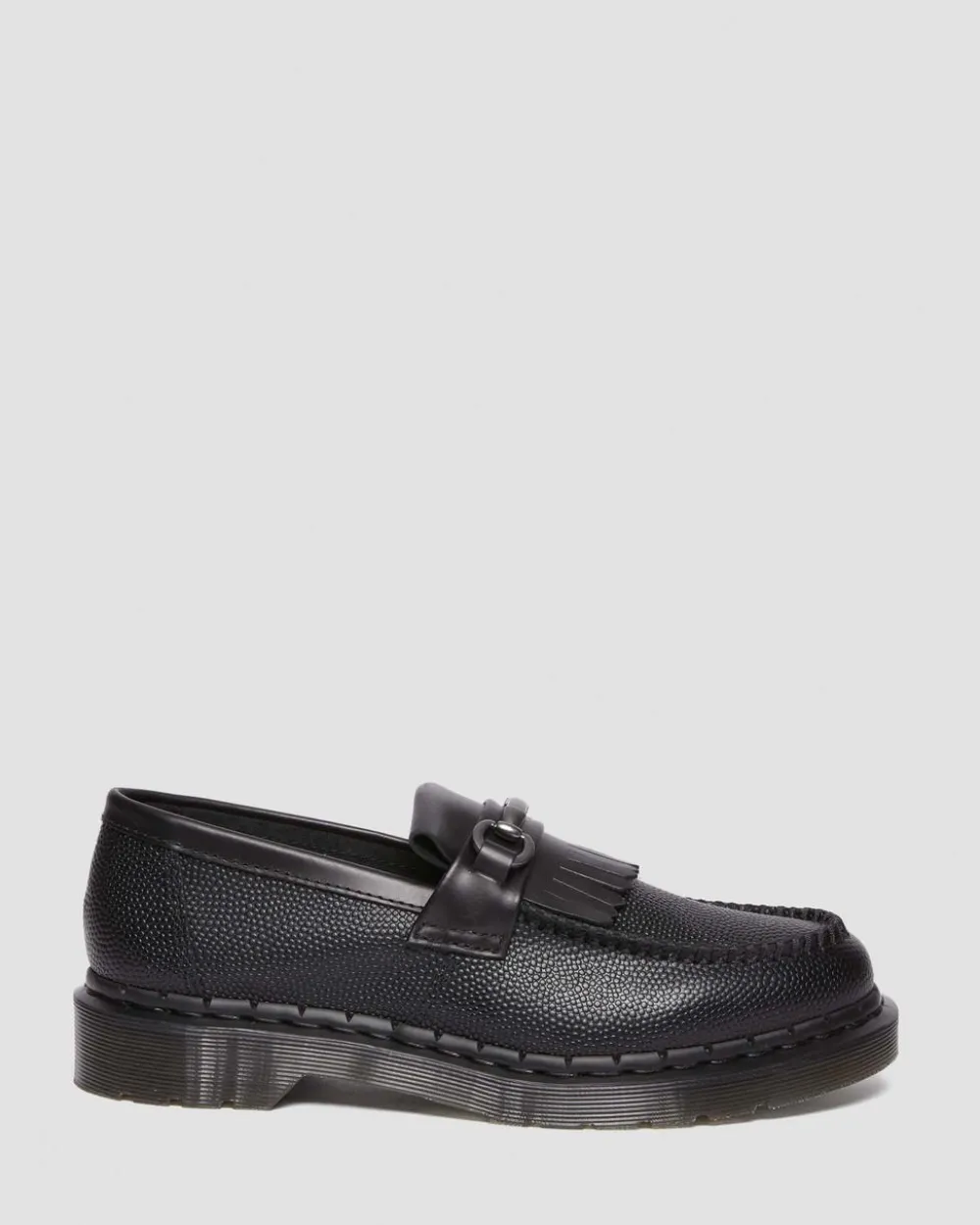 Adrian Snaffle Pebble Grain Leather Kiltie -Loaferit*Dr. Martens Clearance