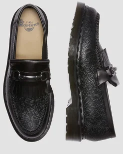 Adrian Snaffle Pebble Grain Leather Kiltie -Loaferit*Dr. Martens Clearance