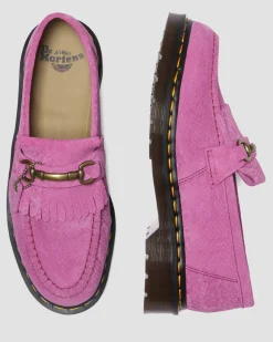 Adrian Snaffle Repello Emboss Suede Kiltie Loafers*Dr. Martens Best