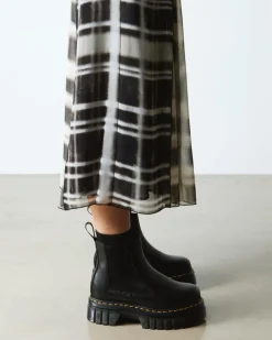 Audrick Nappa Lux Leather Platform Chelsea -Bootsit*Dr. Martens Cheap