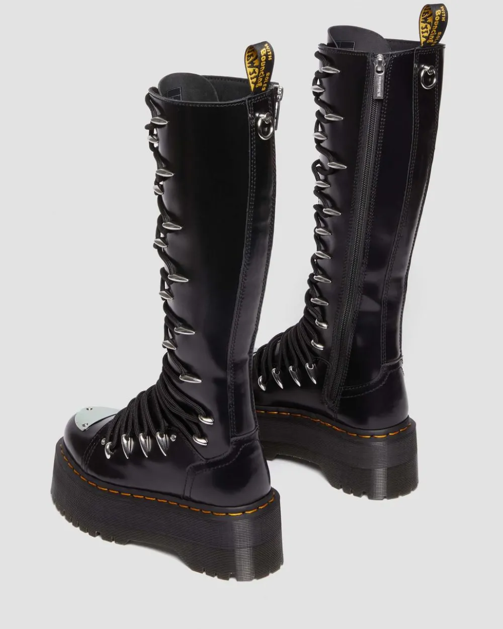 1B60 Ltt Max Lace Up Knee High Platform -Maiharit*Dr. Martens Cheap