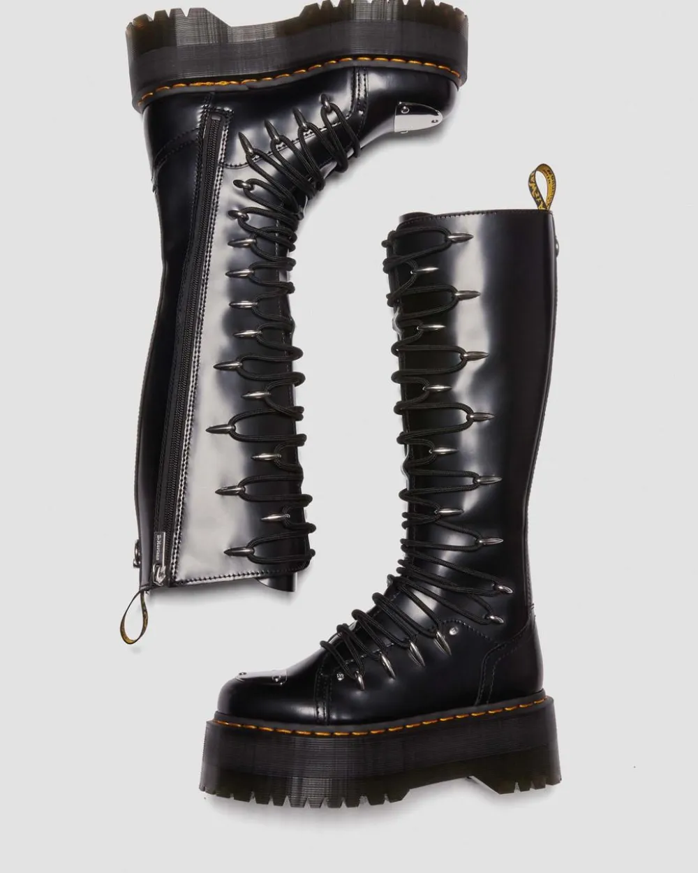 1B60 Ltt Max Lace Up Knee High Platform -Maiharit*Dr. Martens Cheap