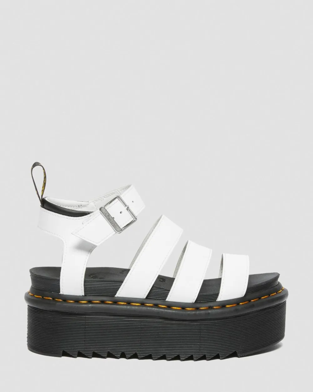 Blaire Quad Hydro Leather Platform Gladiator Sandals*Dr. Martens Shop