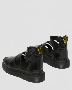 Clarissa Ii Leather Strap Sandals*Dr. Martens New