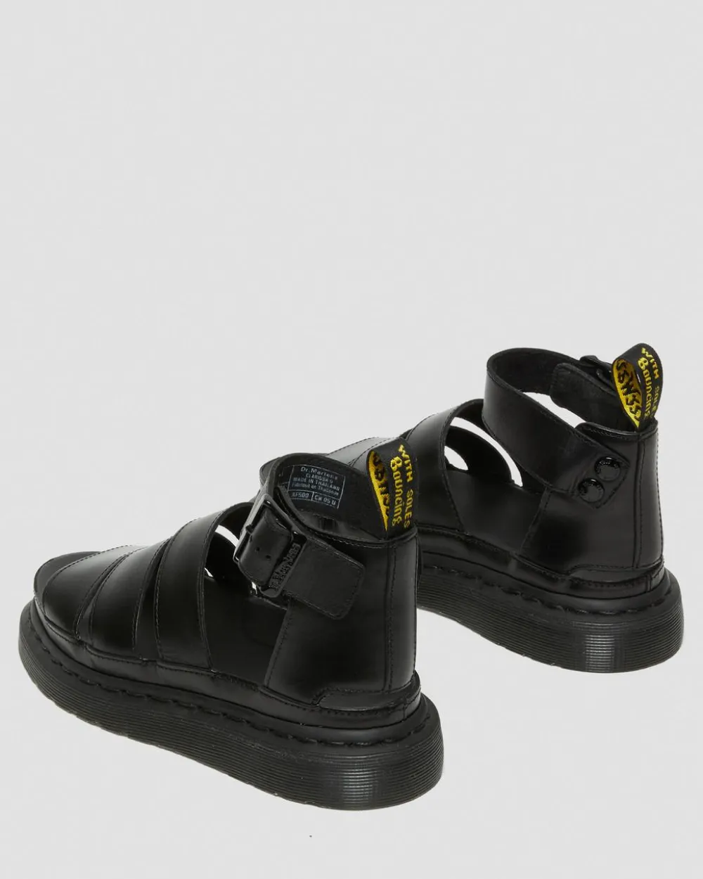 Clarissa Ii Leather Strap Sandals*Dr. Martens New