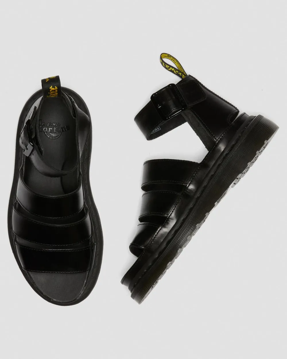Clarissa Ii Leather Strap Sandals*Dr. Martens New