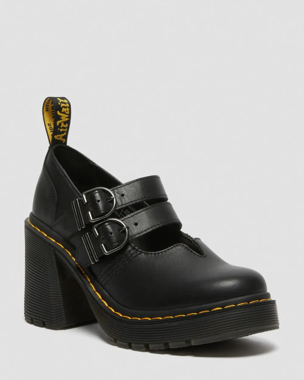Eviee Sendal Leather Mary Jane Heeled -Kengät*Dr. Martens Cheap