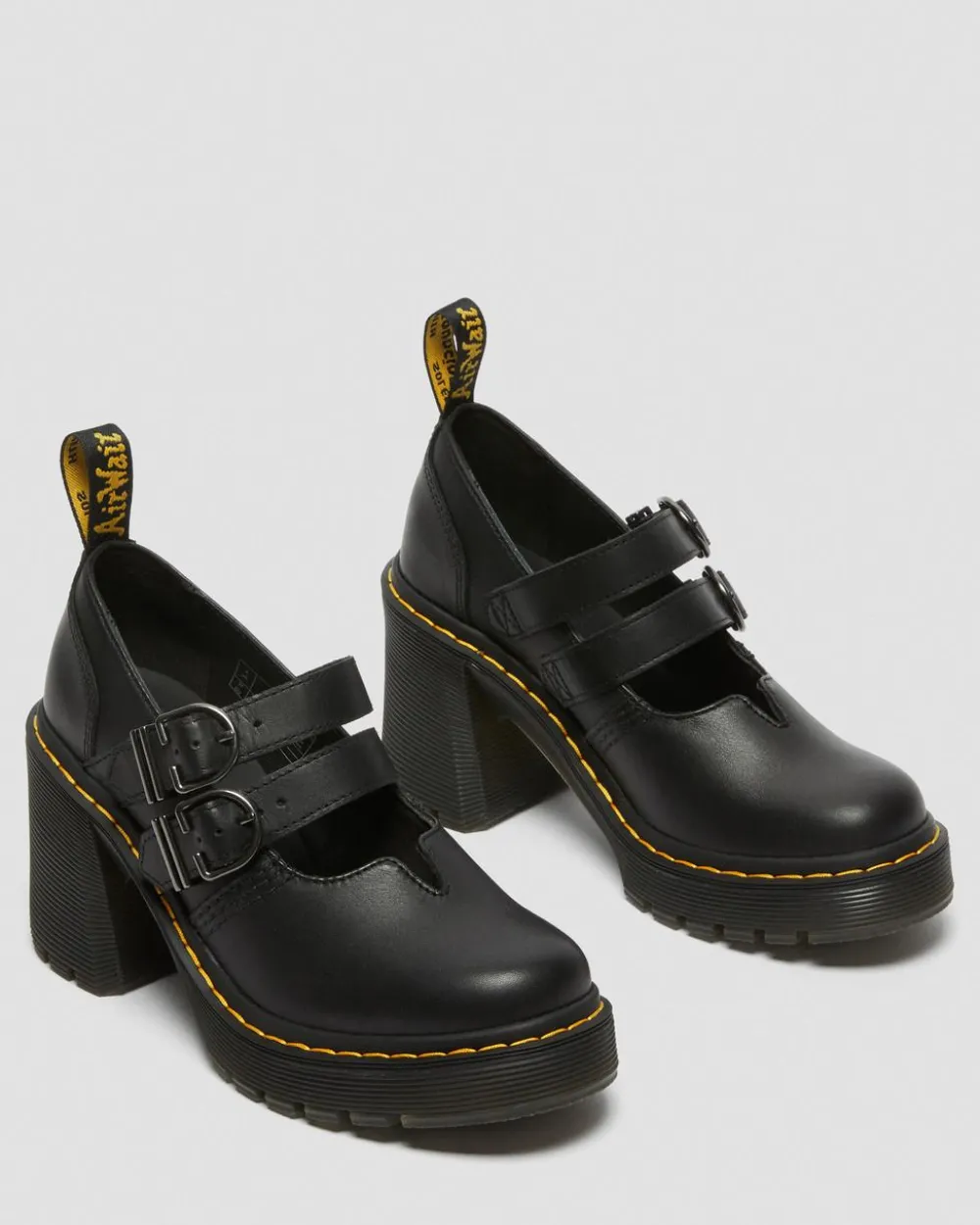 Eviee Sendal Leather Mary Jane Heeled -Kengät*Dr. Martens Cheap