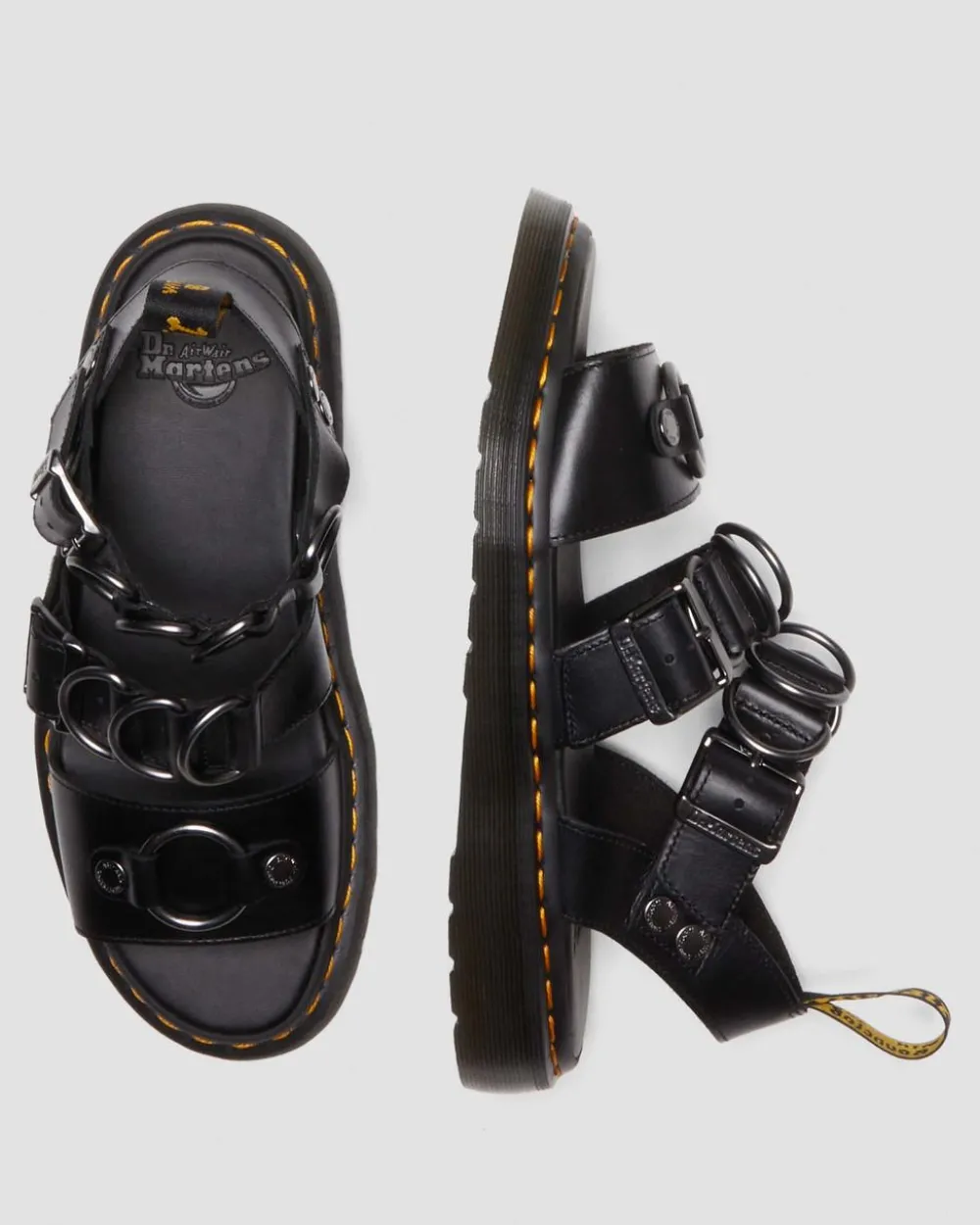 Gryphon Alternative Brando Leather Strap -Sandaalit*Dr. Martens Flash Sale
