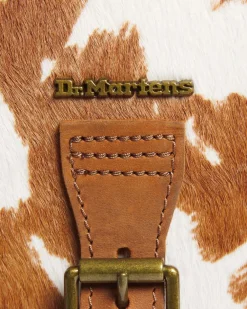 Hair-On Cow Print Vertical Crossbody -Laukku*Dr. Martens Shop