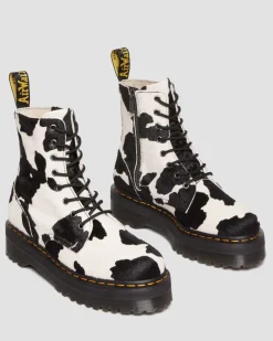 Jadon Hair-On Cow Print Platform -Maiharit*Dr. Martens Clearance