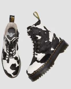 Jadon Hair-On Cow Print Platform -Maiharit*Dr. Martens Clearance