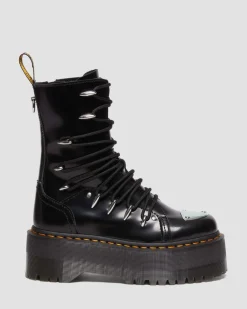 Jadon Hi Ltt Max Leather Platform -Bootsit*Dr. Martens Fashion