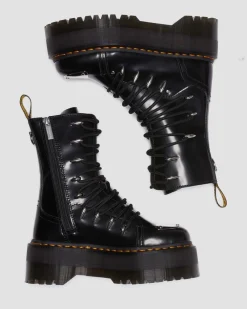 Jadon Hi Ltt Max Leather Platform -Bootsit*Dr. Martens Fashion