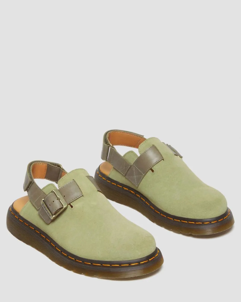 Jorge Ii Suede & Leather Slingback -Lipokkaat*Dr. Martens Clearance