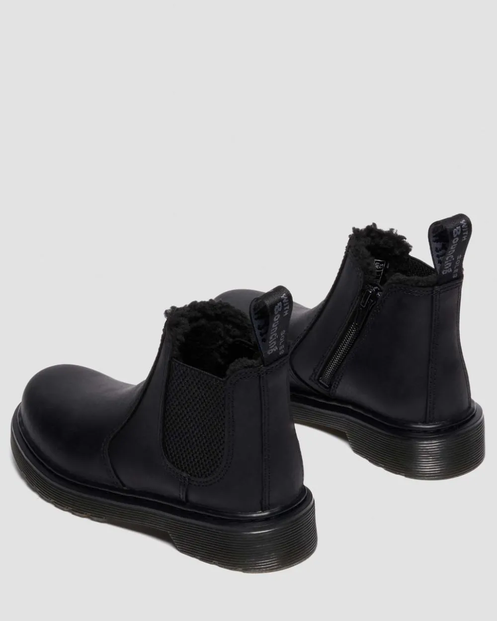 Junior 2976 Leonore Faux Fur Lined Chelsea -Bootsit*Dr. Martens Sale