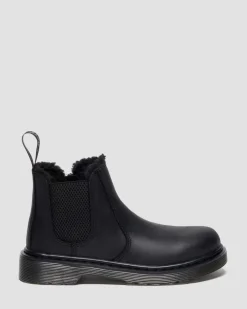 Junior 2976 Leonore Faux Fur Lined Chelsea -Bootsit*Dr. Martens Sale