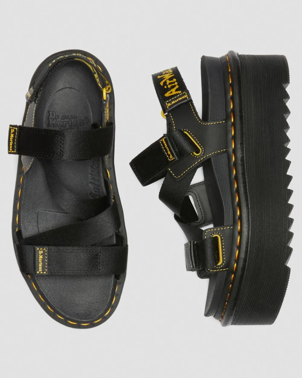 Kimber Logo Webbing -Remmisandaalit*Dr. Martens New