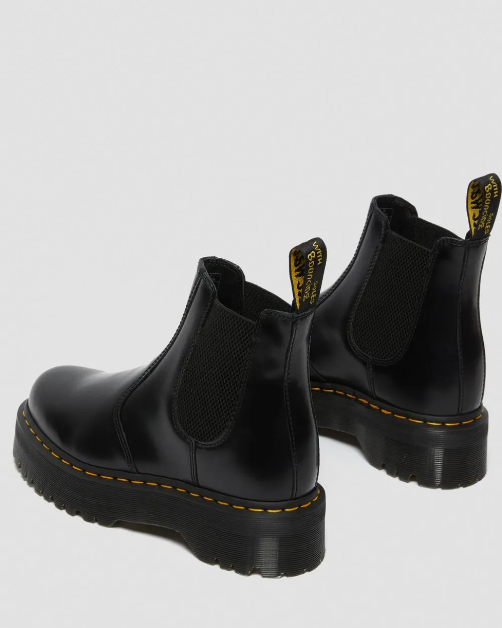 Nahkaiset 2976 Quad Smooth Platform Chelsea -Bootsit*Dr. Martens Discount