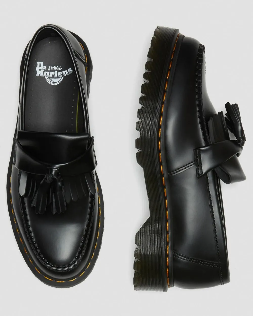 Nahkaiset Adrian Bex Smooth Tassel -Loaferit*Dr. Martens Cheap
