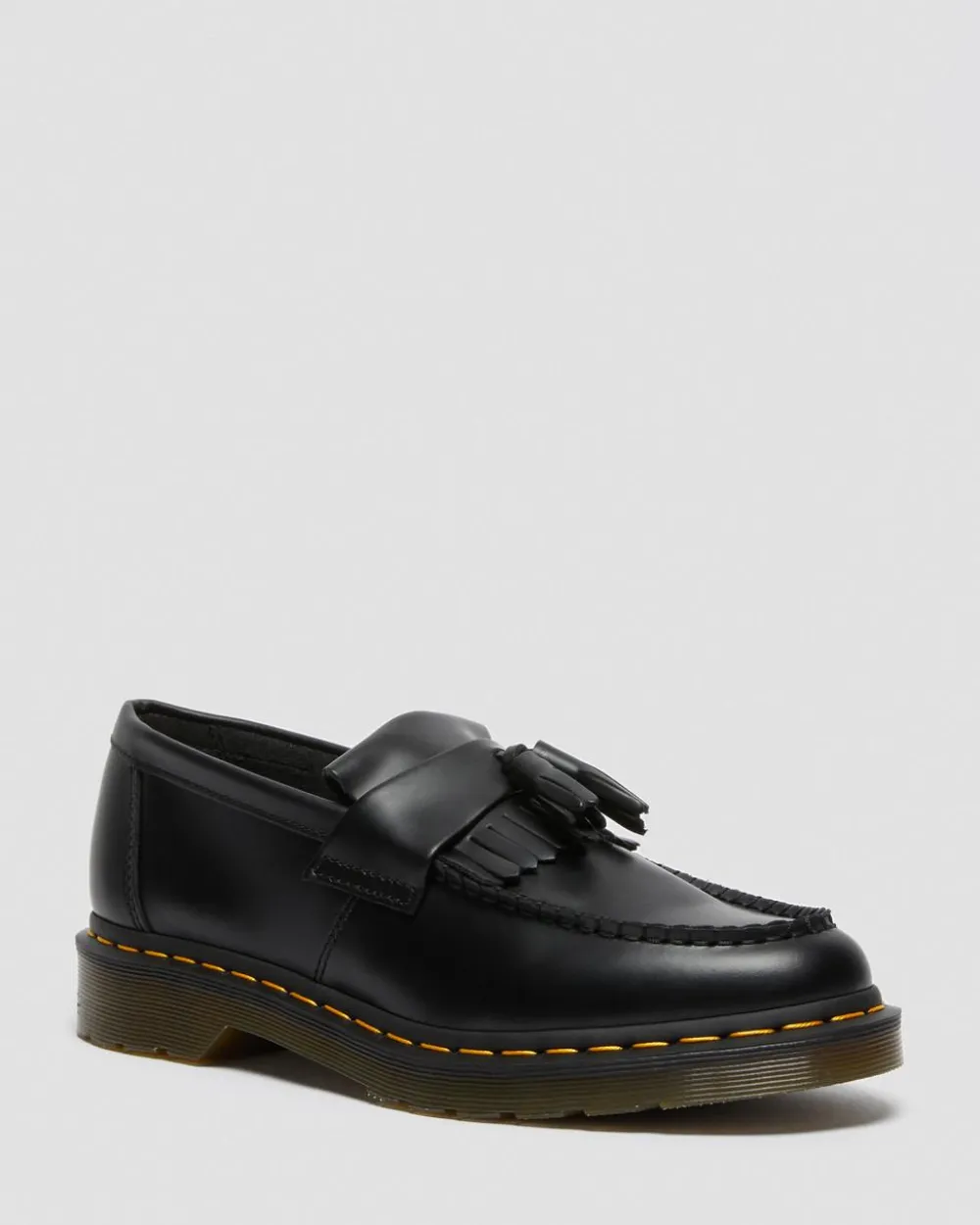 Nahkaiset Adrian Yellow Stitch Smooth Tassle -Loaferit*Dr. Martens Cheap