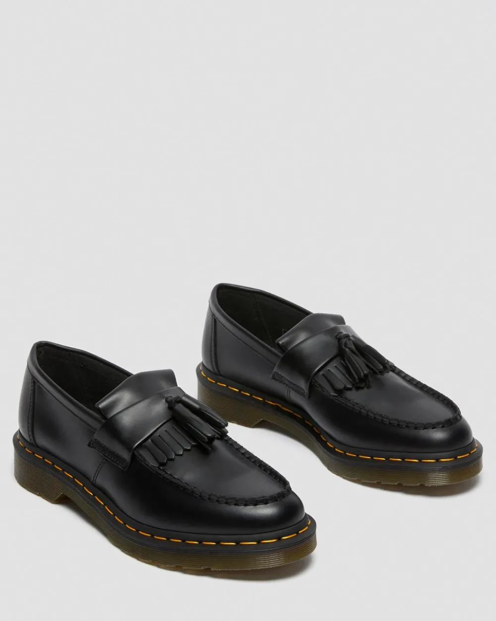 Nahkaiset Adrian Yellow Stitch Smooth Tassle -Loaferit*Dr. Martens Cheap