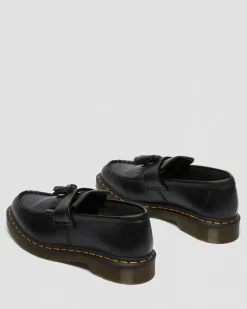Nahkaiset Adrian Yellow Stitch Smooth Tassle -Loaferit*Dr. Martens Cheap